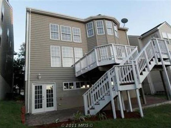 Deck with Stairs to Patio
