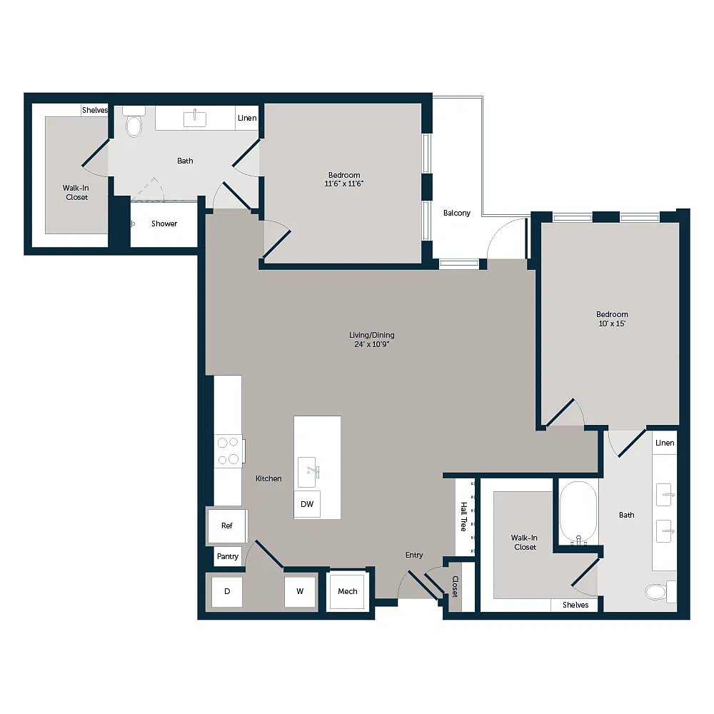 Floor plan Parkwood