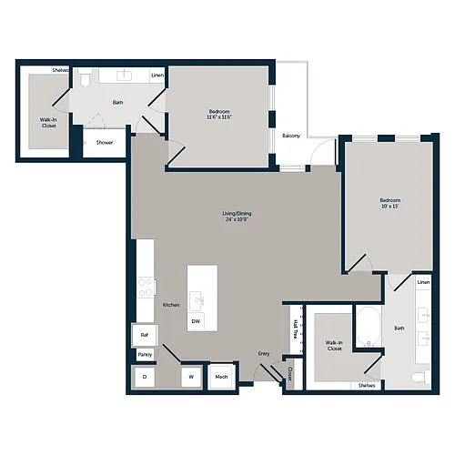 Floor plan Parkwood