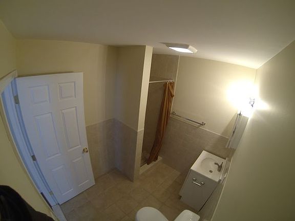 and brand-new bathroom