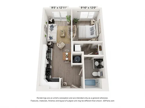 Floor plan The Anchor
