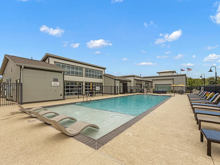 Luxury oasis-style pool