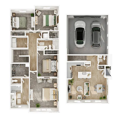 Floor plan TH5