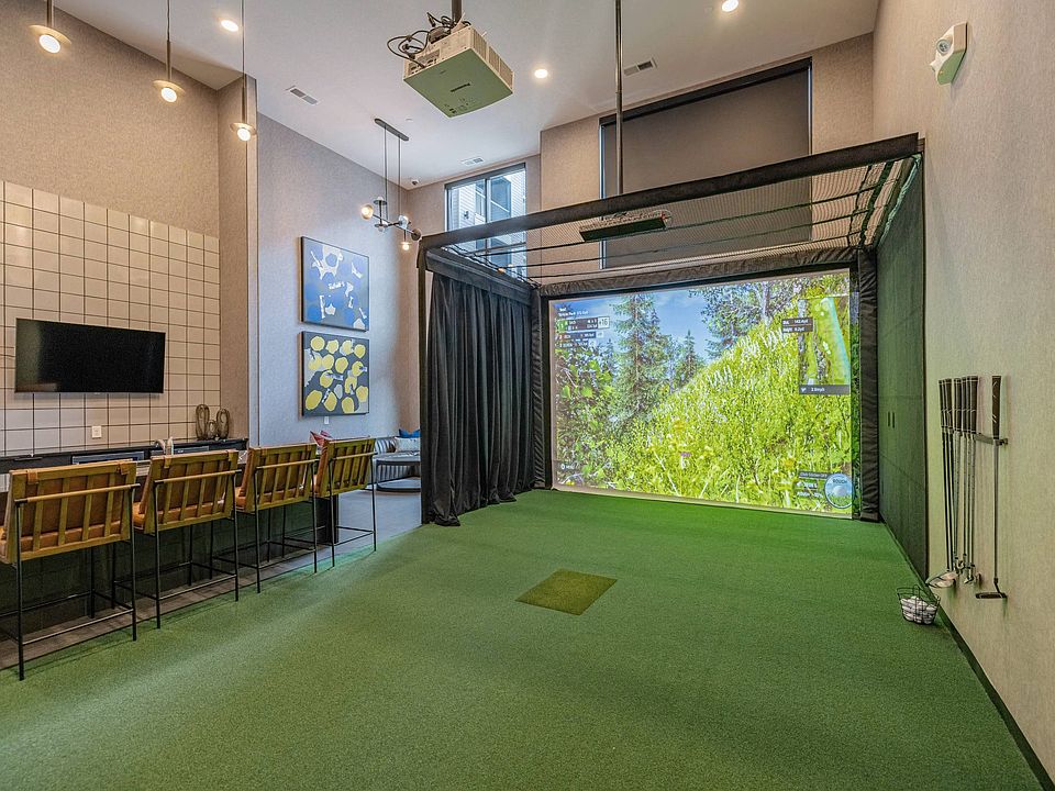 Golf Simulator Lounge