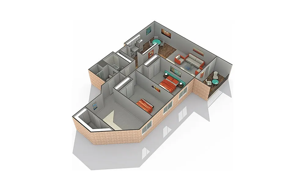 Floor plan C1
