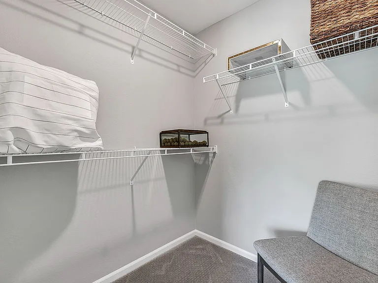 Our apartments offer large closets, including several floor plans with walk-thru and walk-in closets.