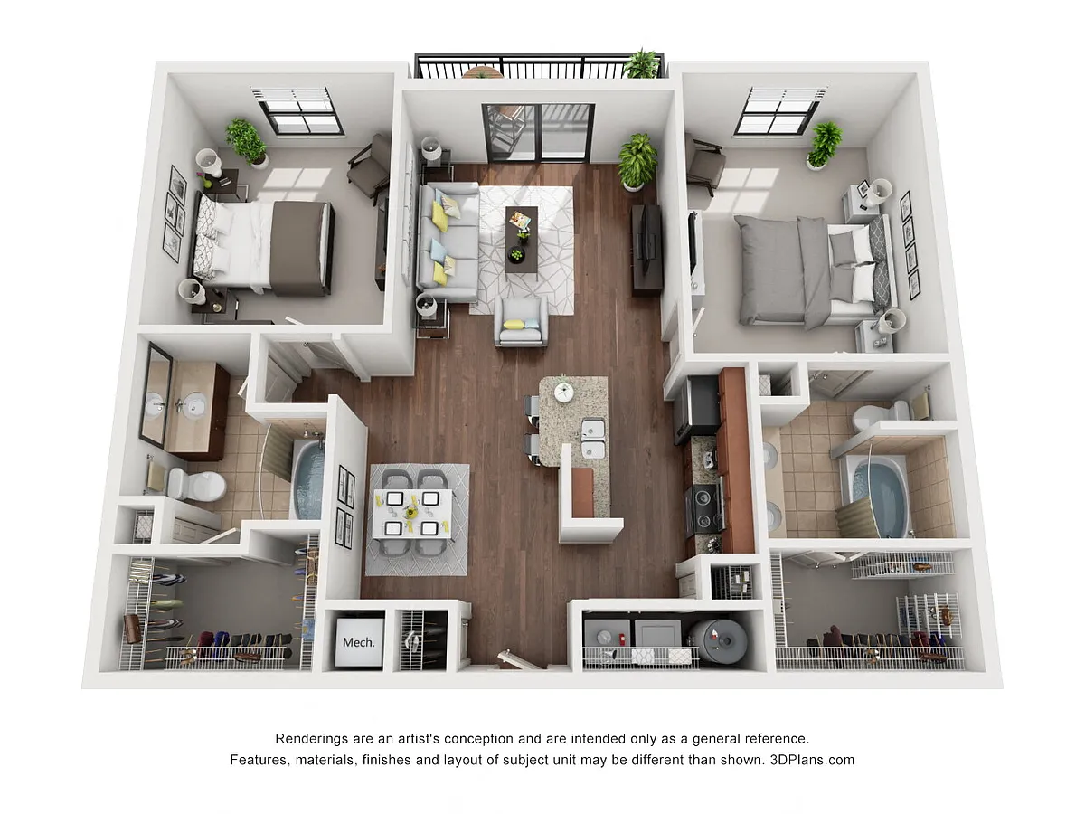 Floor plan B2