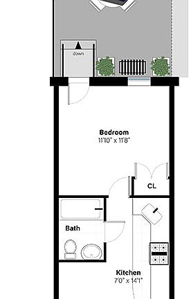 2nd image of 187 Stanhope St APT 1L