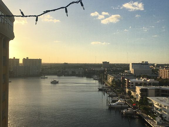 the view from the balcony