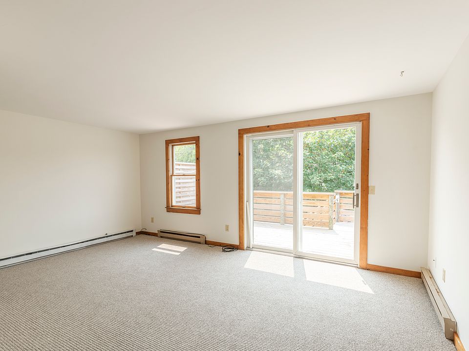 Living Room with Slider to a private deck