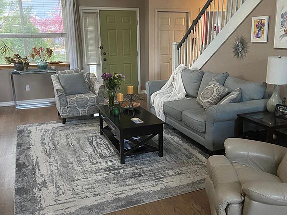 Living room with comfy furniture