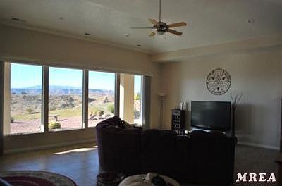 View from kitchen of living are