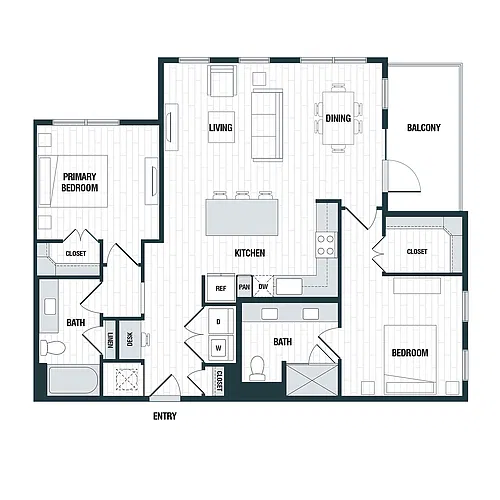 Floor plan B2