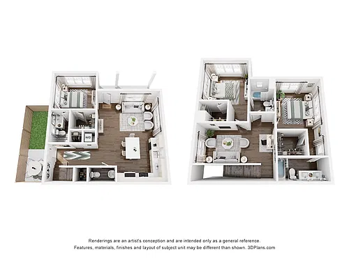 Floor plan 3x3.5DCOTD