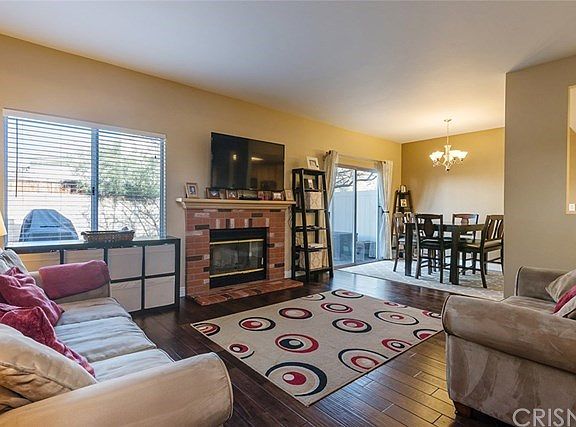 Living Room with Fireplace