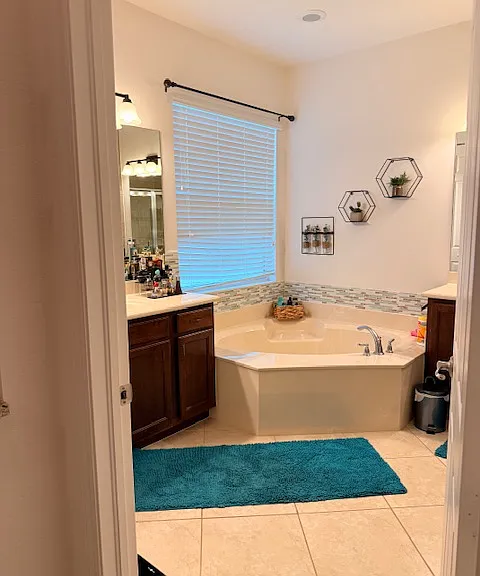 Master bathroom
