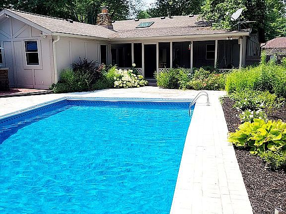 Relax in your inground pool 