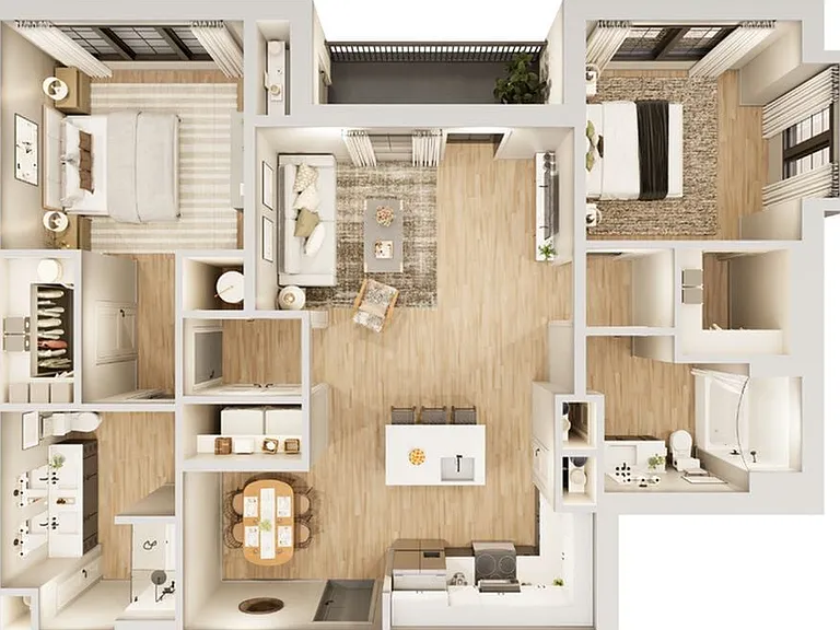 B4 - 2 Bed _ 2 Bath B4 - 2 Bed _ 2 Bath