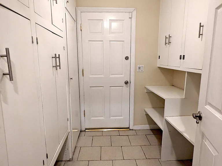 Pantry, leading to the shared bath/laundry room
