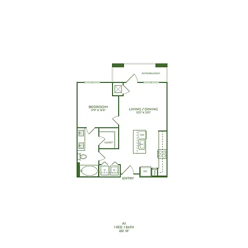 Floor plan A1