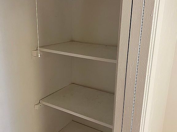 Pantry inside the kitchen 