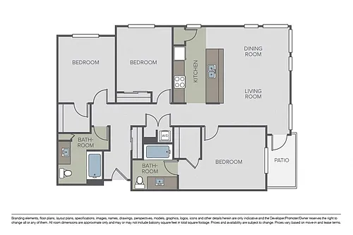 Floor plan Tombolo