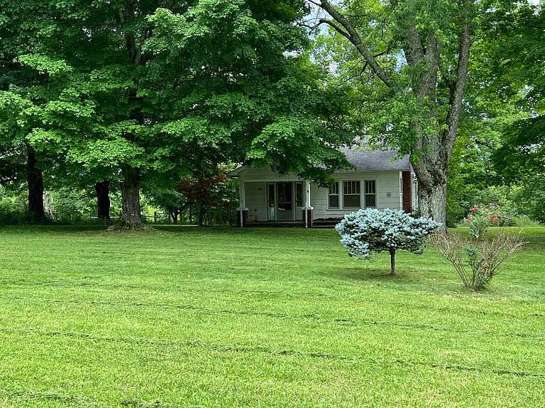 This home is a genuine Sears and Roebuck bungalow, on about 2 acres, with wonderful privacy.
