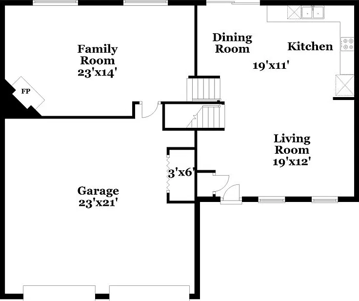 3 bed, 2.0 bath, 1492 sqft, $1,905 — Photo 2