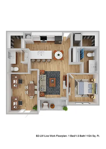 Floor plan B2