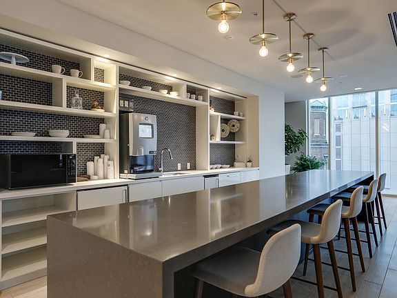 Amenity Level 7- 24/7 coffee, tea, and hot cocoa service.