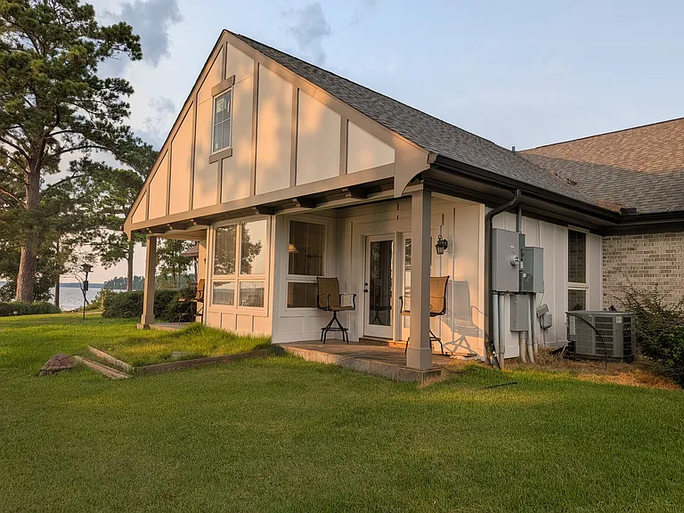 Back of apartment