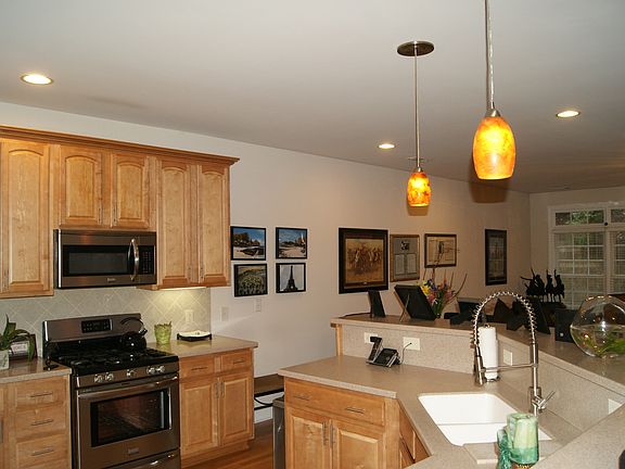Kitchen with new appliances
