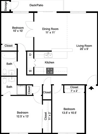 Commons at Timber Creek Apartments — Photo 70