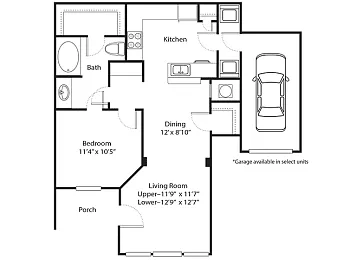 Floor plan Driftwood