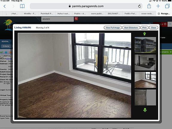 Hardwood Flooring in Living 