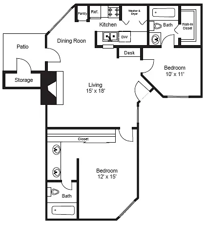 Floor plan B1