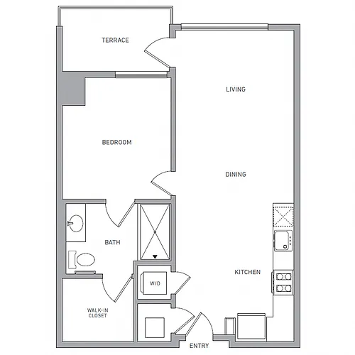 Floor plan A6B