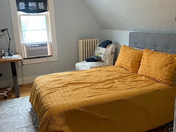 Living room being used aa a bedroom