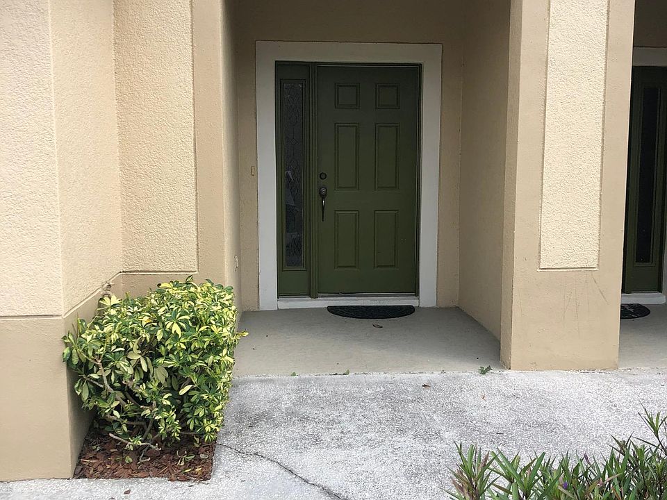 Front door of home