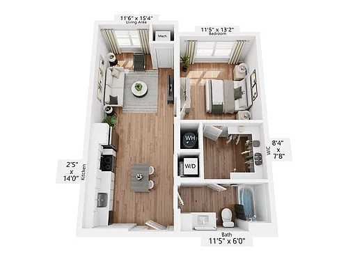 Floor plan A2