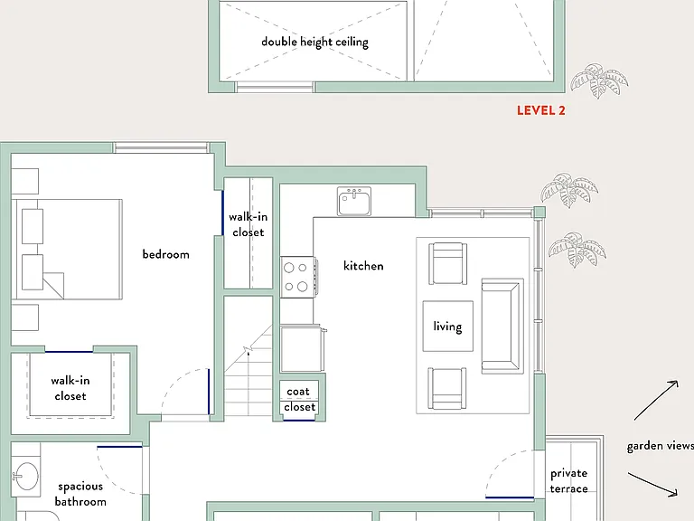 PENTHOUSE Layout with Loft PENTHOUSE Layout with Loft