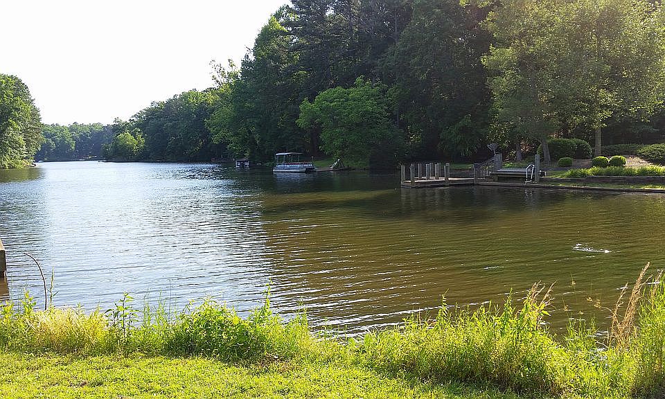 Lake view from lot