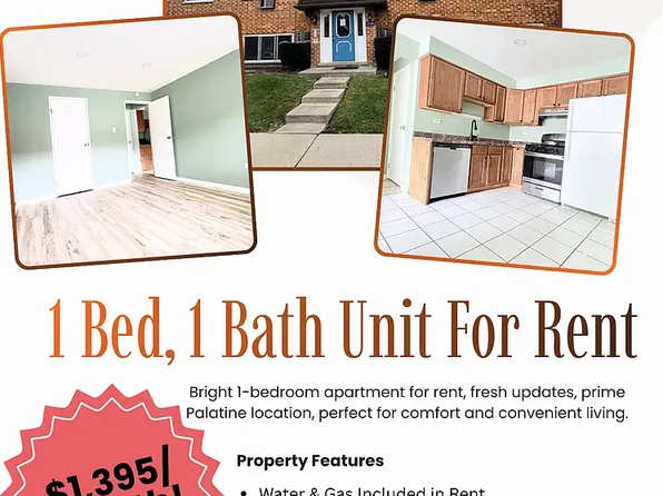 1225 E Woodbury Ln APT 1B, Palatine, IL 60074
