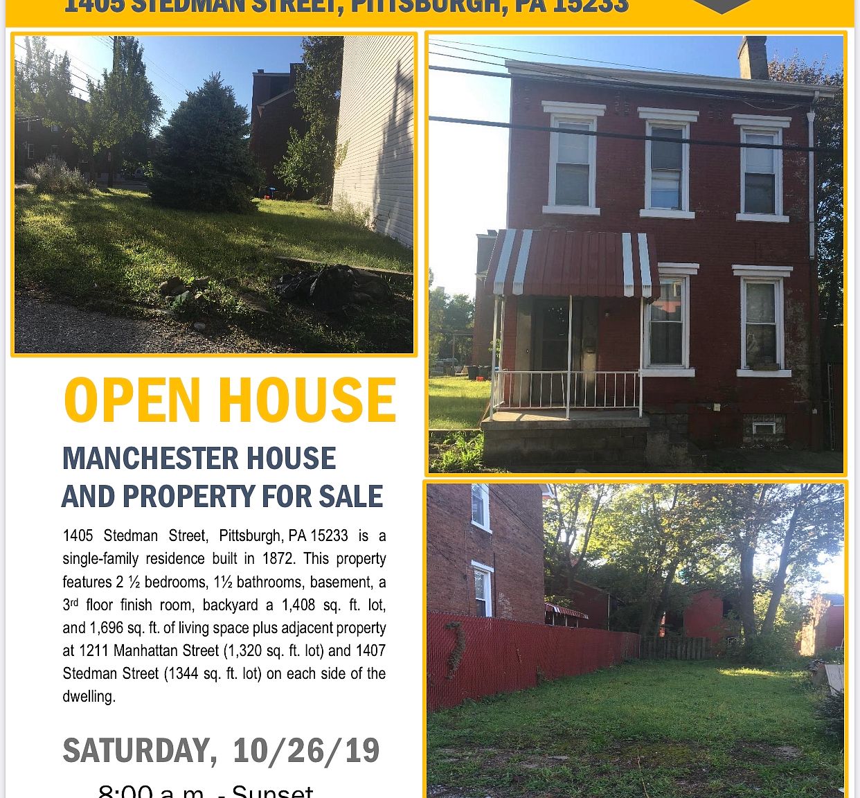 1405 Stedman St, Pittsburgh, PA 15233 Zillow