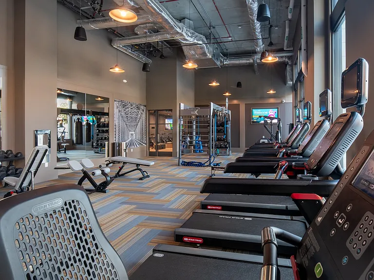 Stay active in our sleek cardio and strength gym, outfitted with top-of-the-line equipment.
