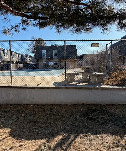 swimming pool within 50 feet of front entrance