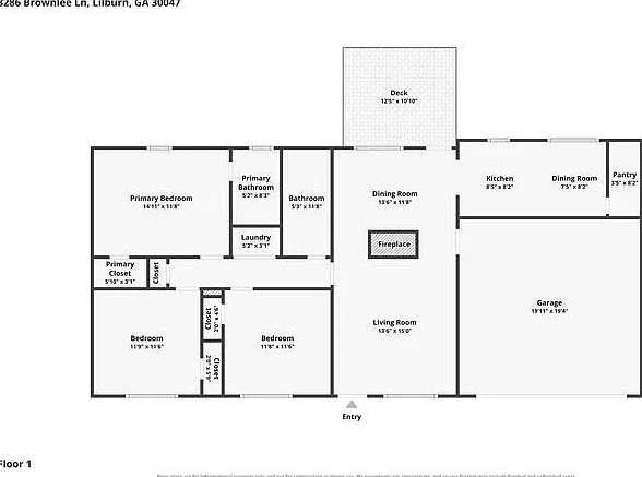 3 bed, 2.0 bath, 1260 sqft, $1,895 — Photo 2