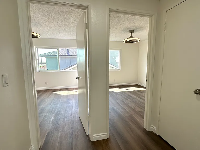 Two secondary bedrooms on the second floor