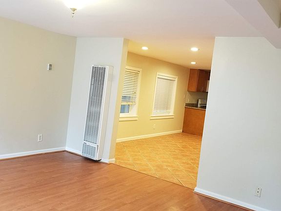 Looking from living room to dining room