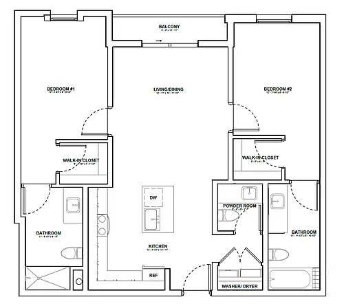 Floor plan B2